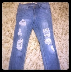 Cello Ripped Skinny Jeans